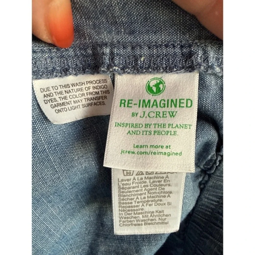 J.‎ Crew Re-Imagined Blue 100% Cotton Shorts Size XXL 3 1/2